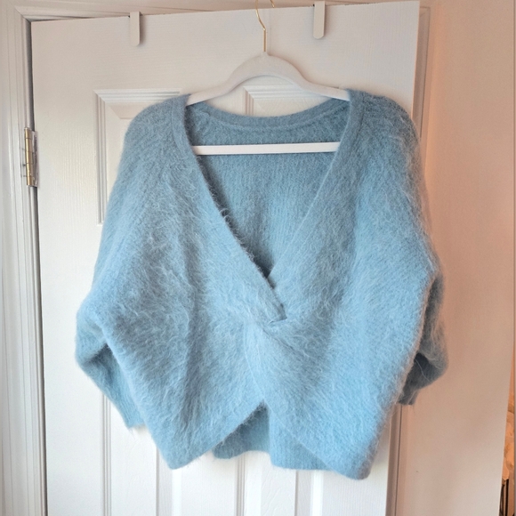 ba&sh Sky Blue Women's Sweater Like New - Picture 2 of 2